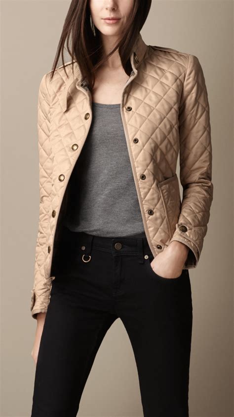 burberry quilted jacket women.